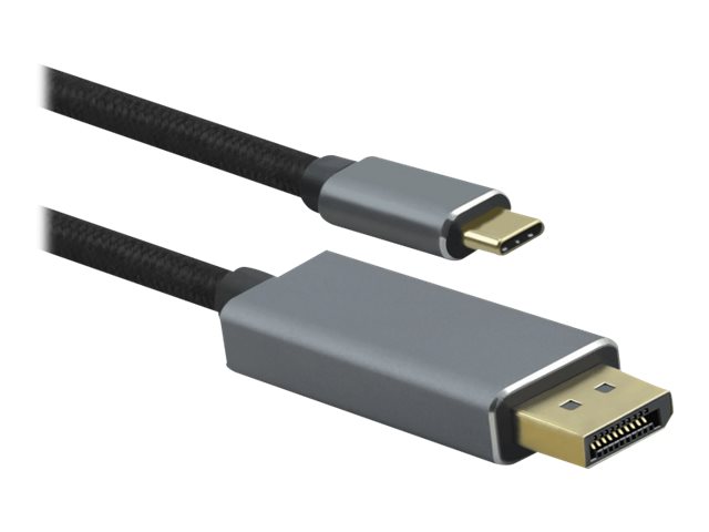 helos Anschlusskabel, USB 3.1 Type-C St./DisplayPort St, PREMIUM, 1,8m, schwarz helos Anschlusskabel, USB 3.1 Type-C St./DisplayPort St, PREMIUM, 1,8m, schwarz