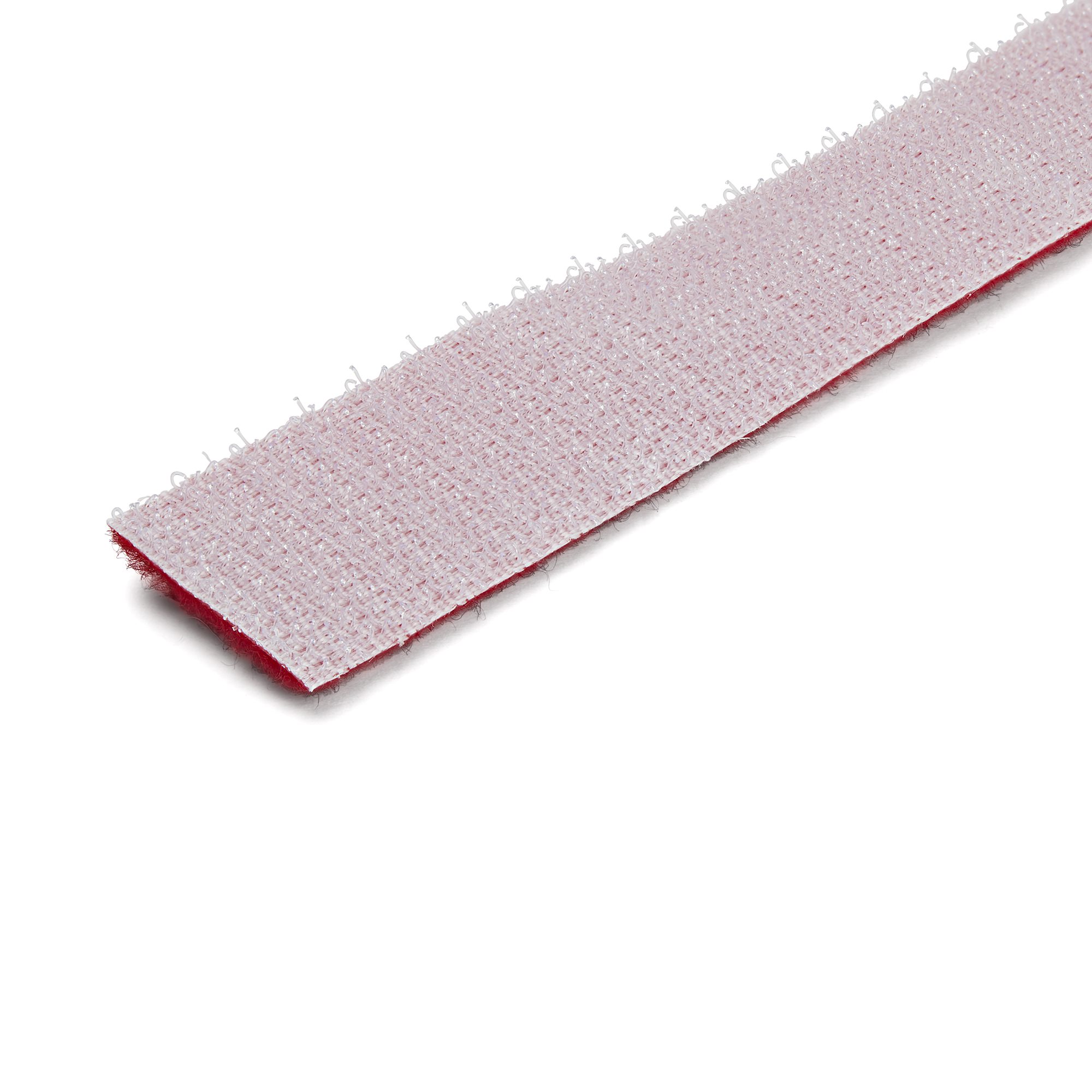 STARTECHCOM Hook and Loop Tape 25 ft Reusable Adjustable Cable Ties Red HKLP25RD
