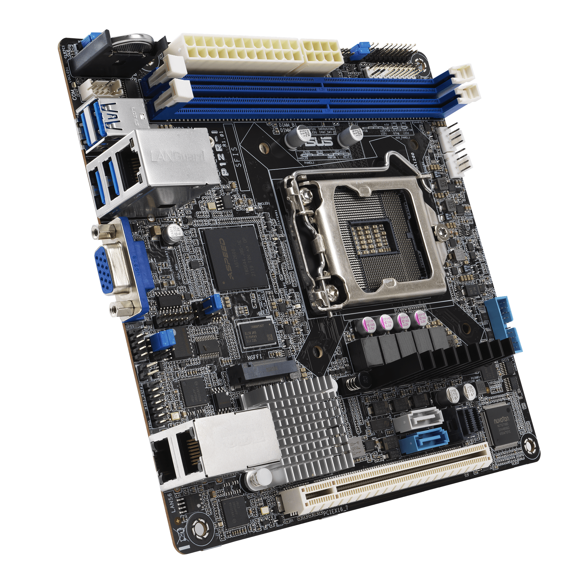ASUS P12RIAMSB10 LGA1200 mini ITX Server MB 2xDDR4 1xm2 6xSATA