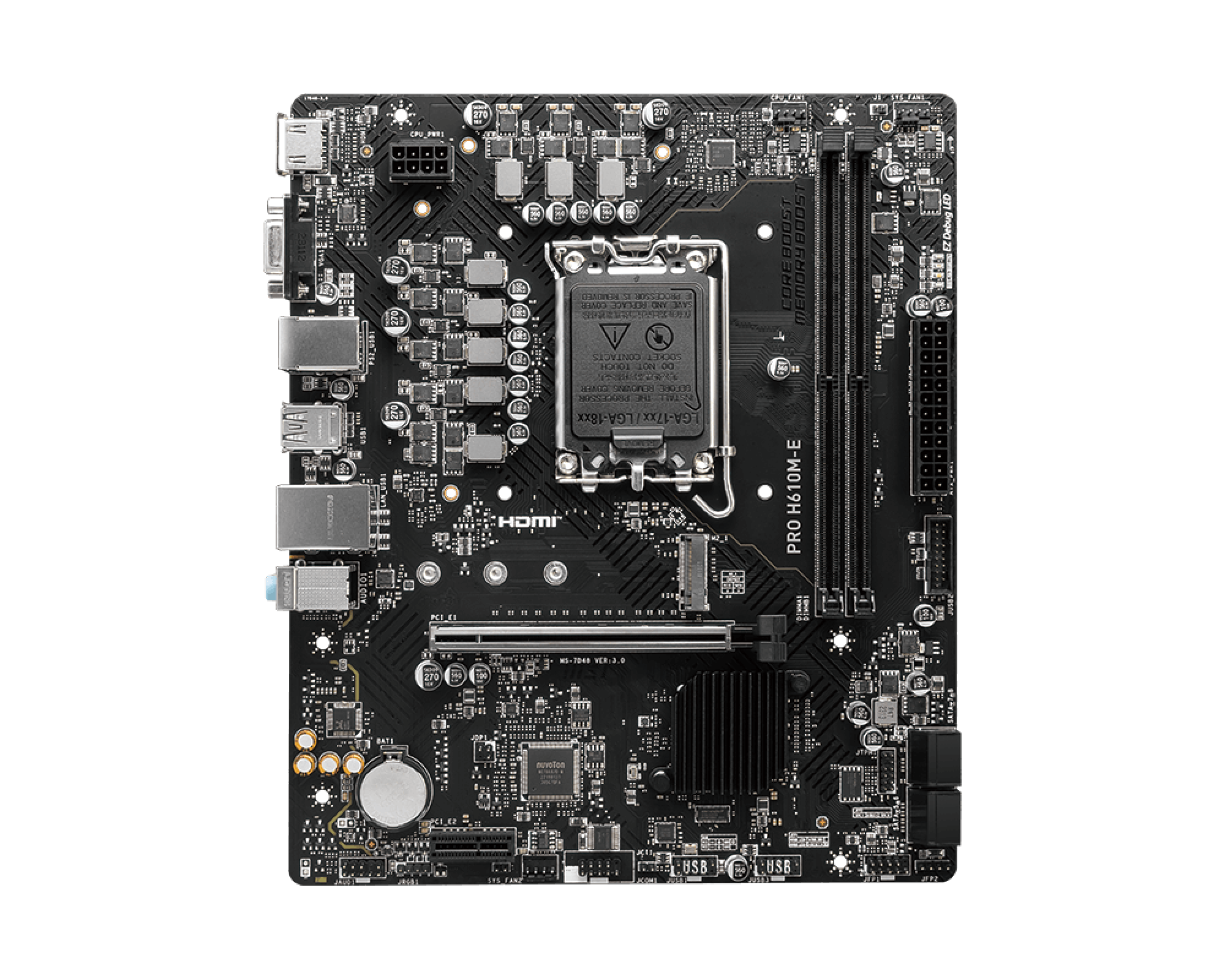 MSI PRO H610M-E