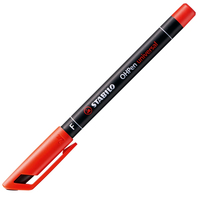 10 STABILO OHPen universal Folienstifte rot 0,7 mm permanent 10 STABILO OHPen universal Folienstifte rot 0,7 mm permanent
