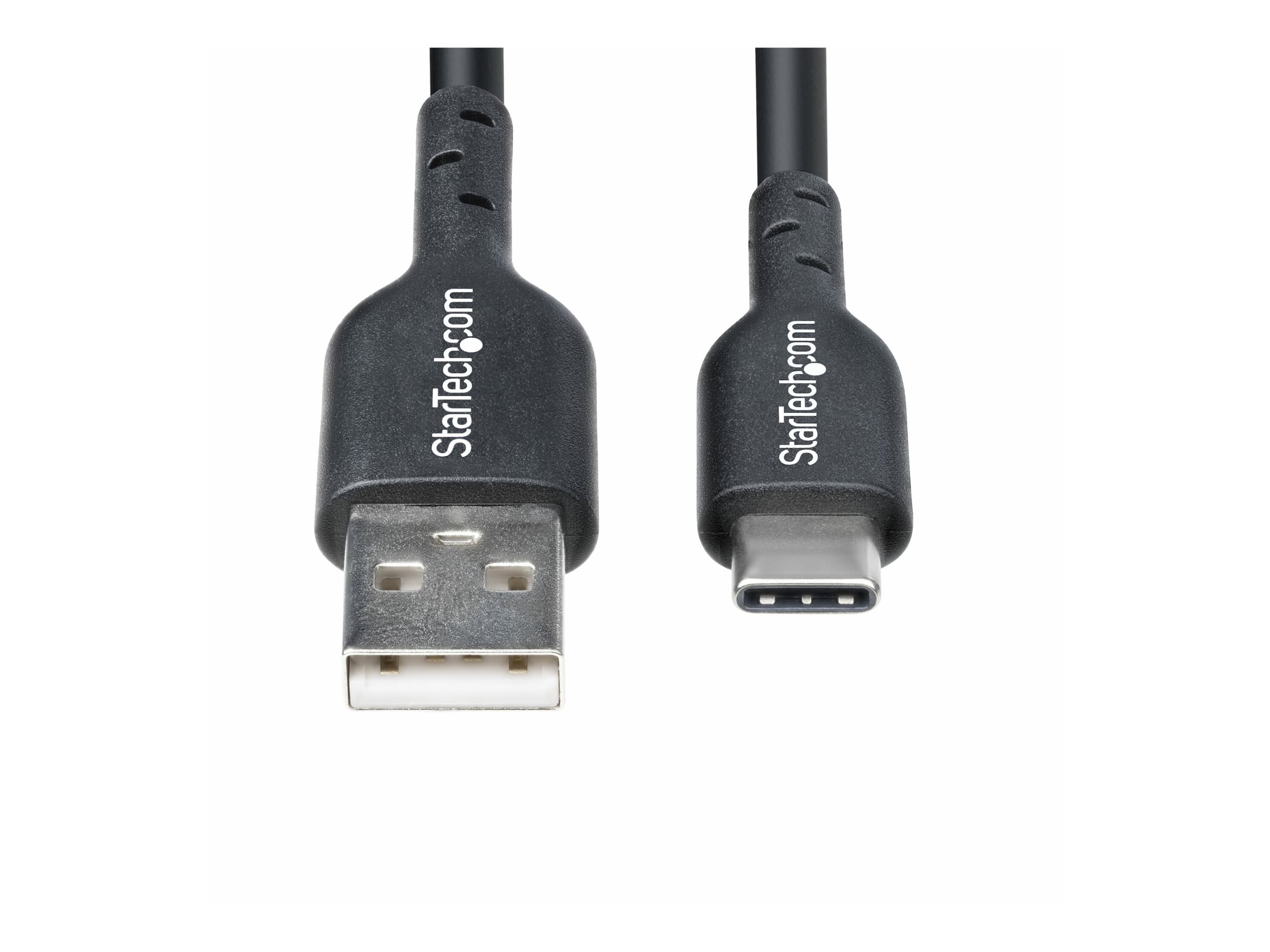STARTECH.COM 3m USB-A auf USB-C Ladekabel USB-A auf Typ-C Ladekabel 3A Schnellladekabel USB 2.0 Datenubertragung Schwarz