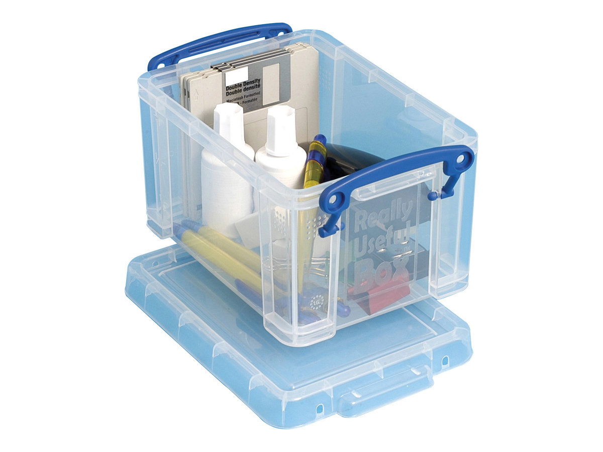 Really Useful Box Aufbewahrungsbox 1,6 l transparent