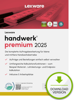 LEXWARE ESD handwerk premium 2025 unbegrenzte Laufzeit Download ABO