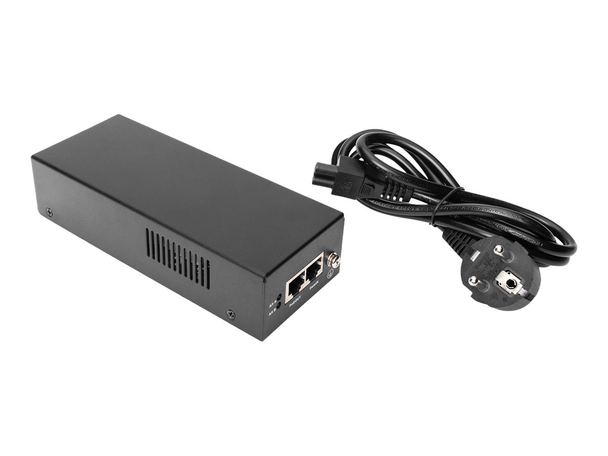 DIGITUS Gigabit Ethernet PoE Injektor, 8023bt 85W DN95109