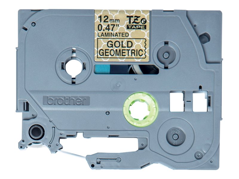TZEMPGG31 BROTHER PT 12mm SCHWARZ-GOLD
