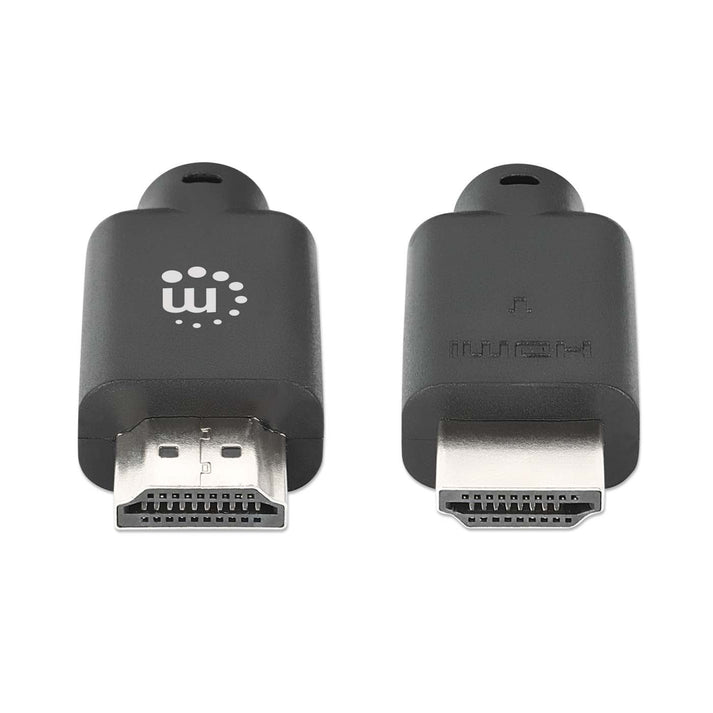 Manhattan HDMI-Kabel 1,5 m 4K60 Schwarz