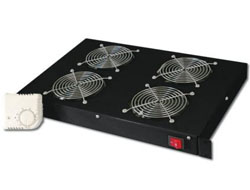 DIGITUS Professional Line DN-19 FAN-4-HO-SW Rack-Lüftereinsatz