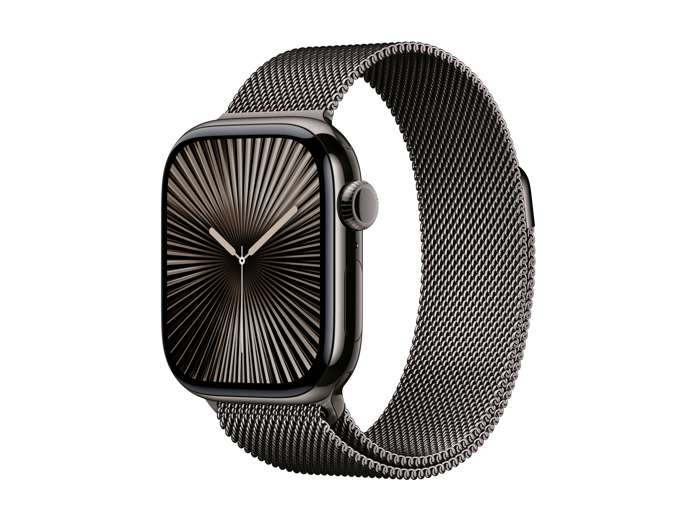 Apple Watch S10 Titan Schiefer Cellular 42mm (Milanaise Armband schiefer) Apple Watch S10 Titan Schiefer Cellular 42mm (Milanaise Armband schiefer)