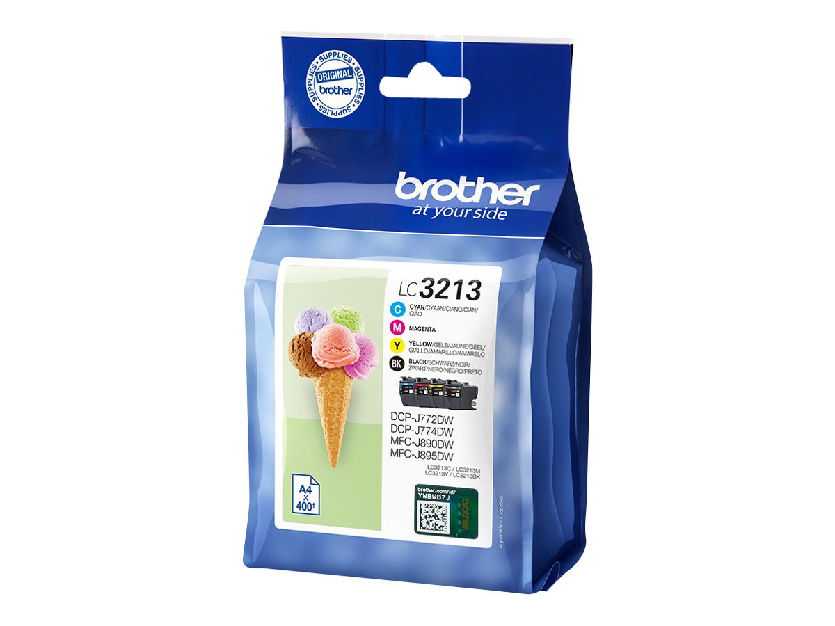LC3213VAL BROTHER DCP/MFC Tinte (4) cmyk LC3213VAL BROTHER DCP/MFC Tinte (4) cmyk