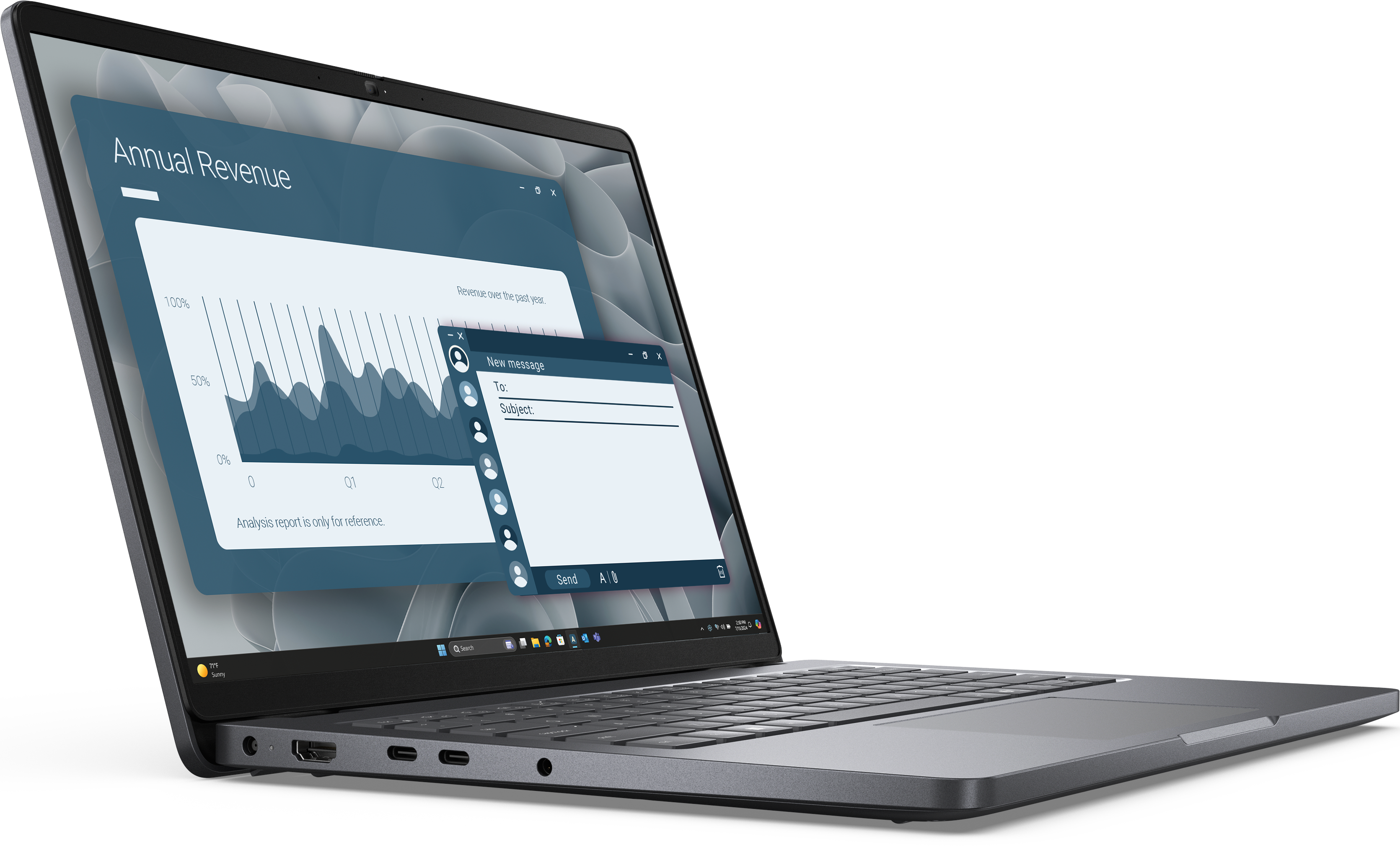 DELL Pro 14 PC14255 AMD Ryzen 5 PRO 215 35,56cm 14Zoll FHD 16GB 512GB SSD IR Cam Mic FgrPr WLAN Bcklt Kb W11P 1Y Basic Onsite