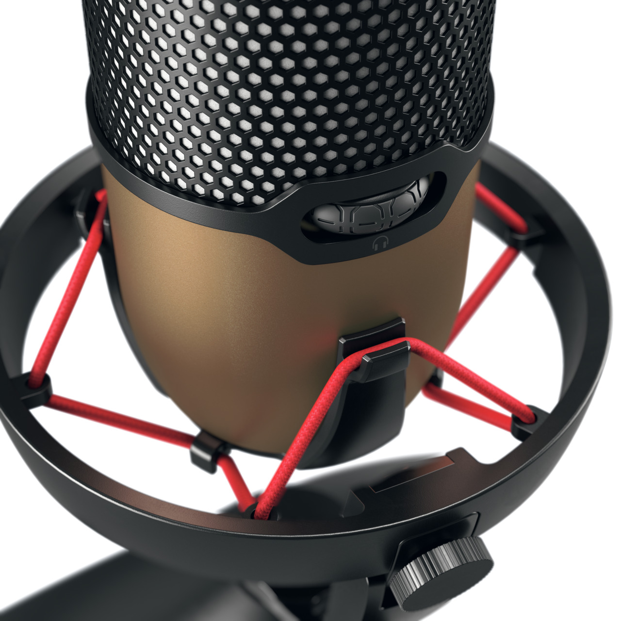 CHERRY UM 90 PRO RGB Mikrofon Schwarz, Bronze