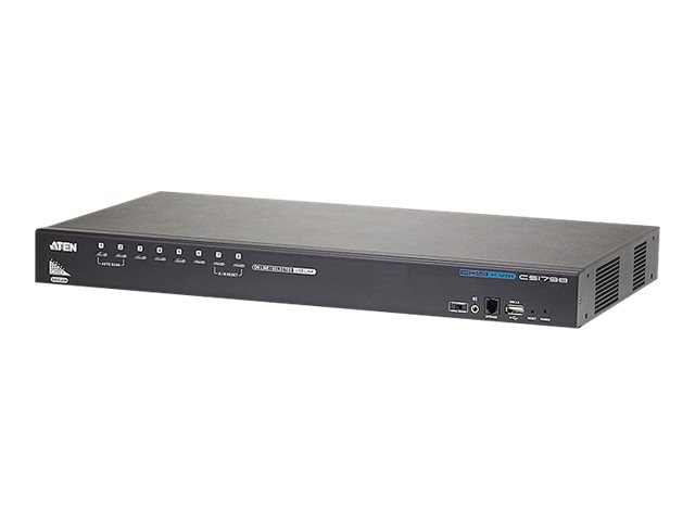 ATEN CS1798 - KVM-/Audio-/USB-Switch - 8 Anschlüsse - an Rack montierbar