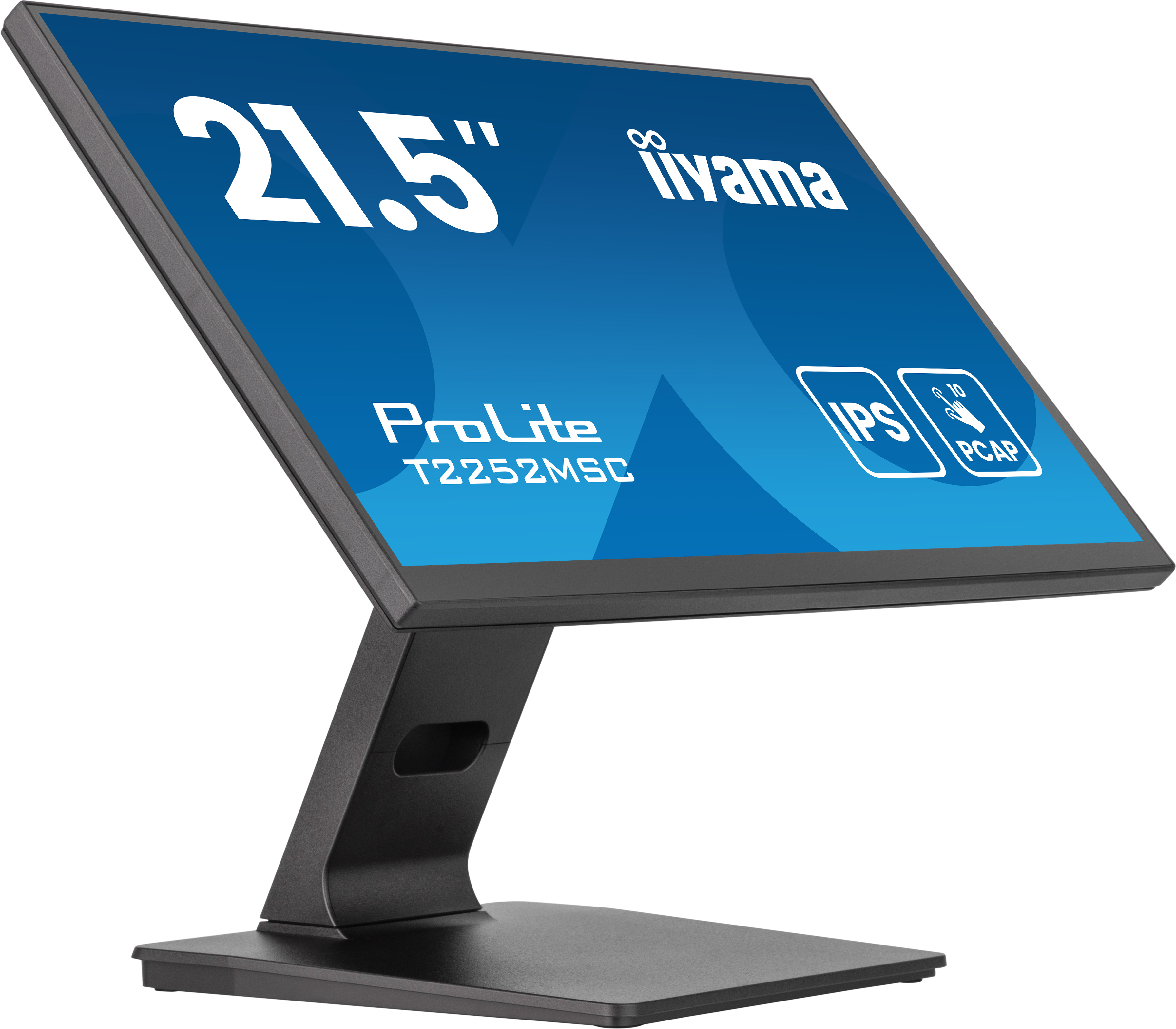 IIYAMA T2252MSCB2AG 54,61cm 21,5Zoll IPS Bonded PCAP 10P Touch with AG and AntiFinger print coating 1920x1080 Flat Bezel