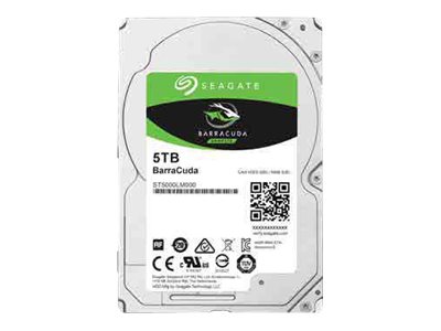 SEAGATE Barracuda 5TB HDD SATA 6Gb/s 5400rpm 6,4cm 2,5Zoll 15mm Bauhöhe 128Mb cache BLK SEAGATE Barracuda 5TB HDD SATA 6Gb/s 5400rpm 6,4cm 2,5Zoll 15mm Bauhöhe 128Mb cache BLK