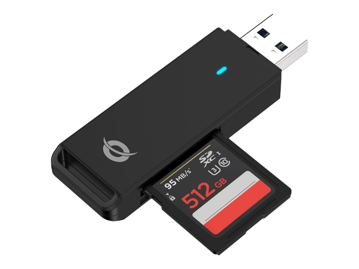 CONCEPTRONIC SD Card Reader USB 3.0                  schwarz