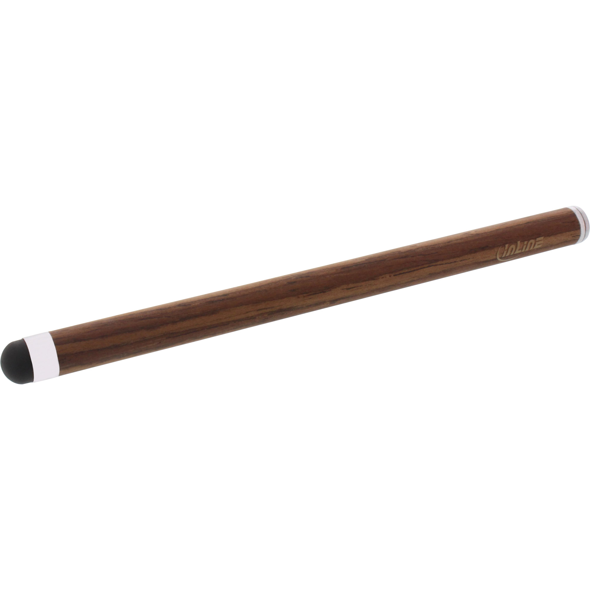 INLINE woodstylus Stylus-Stift für Touchscreens Walnuss/Metall