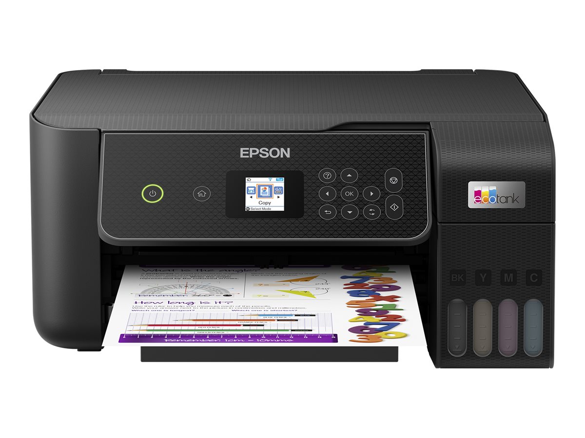 EPSON EcoTank ET-2870 3 in 1 Tintenstrahl-Multifunktionsdrucker schwarz