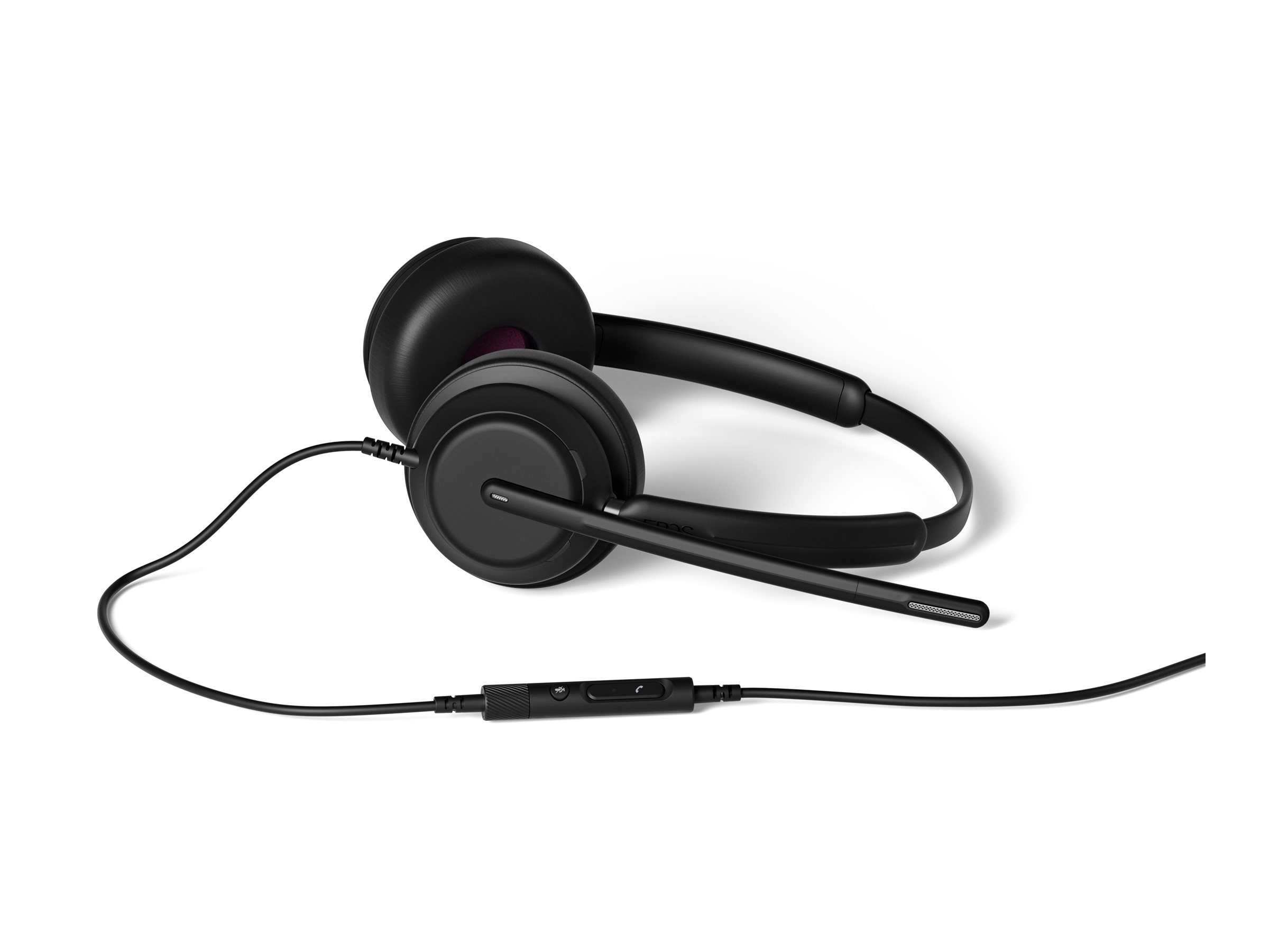 EPOS IMPACT 760 Stereo USB-C Headset mit Inline-Controller USB-A Adapter Tasche