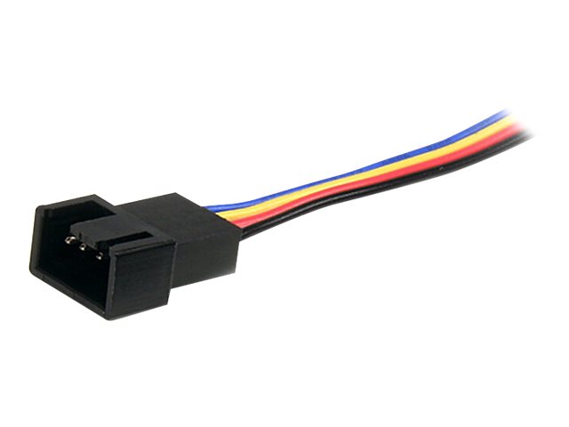 STARTECH.COM 12in 4 Pin Fan Power Splitter Cable - F/M STARTECH.COM 12in 4 Pin Fan Power Splitter Cable - F/M