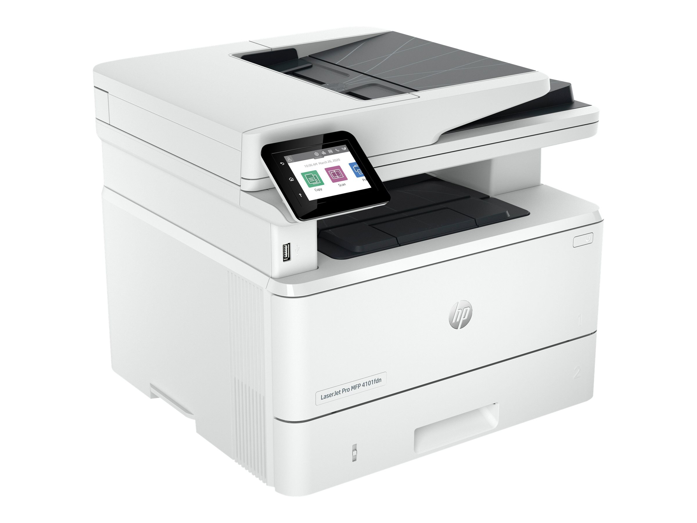 HP LaserJet Pro MFP 4102fdw 4 in 1 Laser-Multifunktionsdrucker weiÃ
