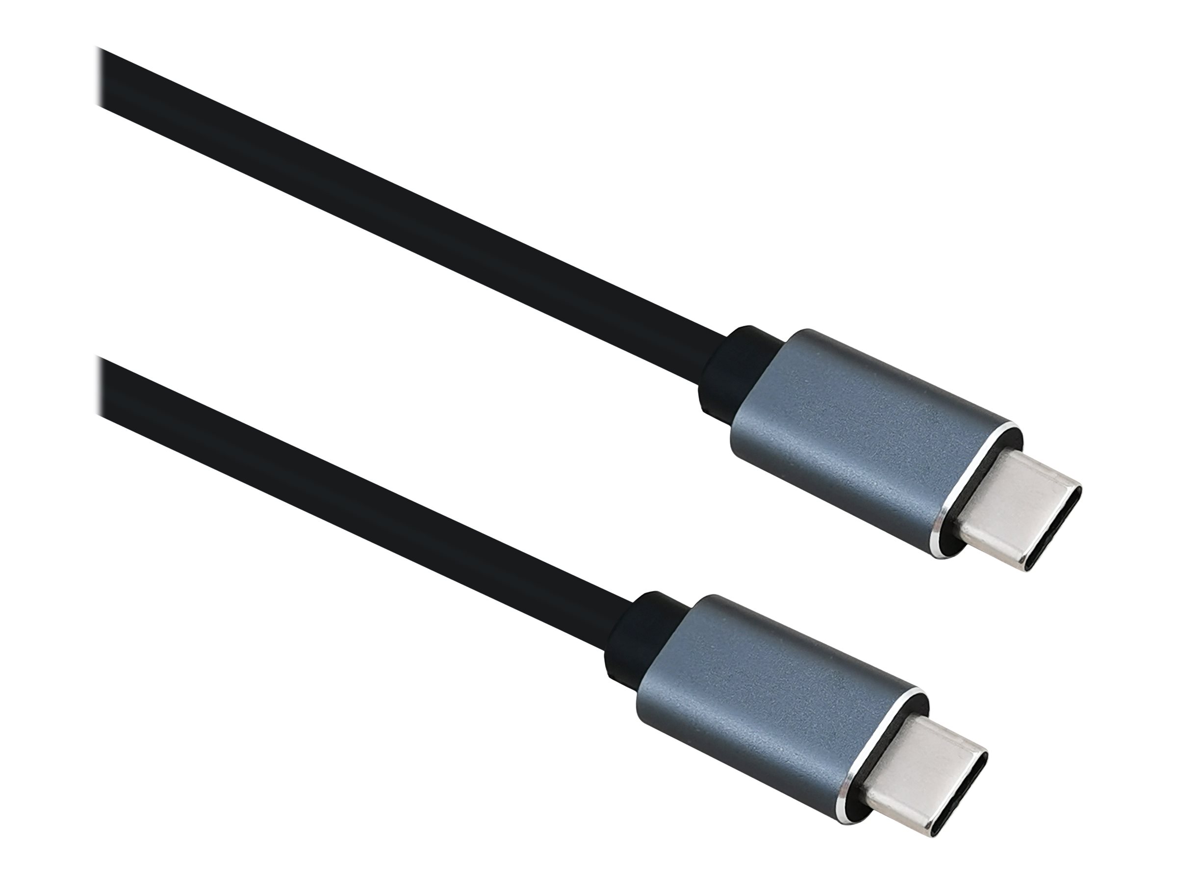 helos Anschlusskabel, USB 32 TypeC SteckerStecker, PREMIUM, 2,0m, schwarz