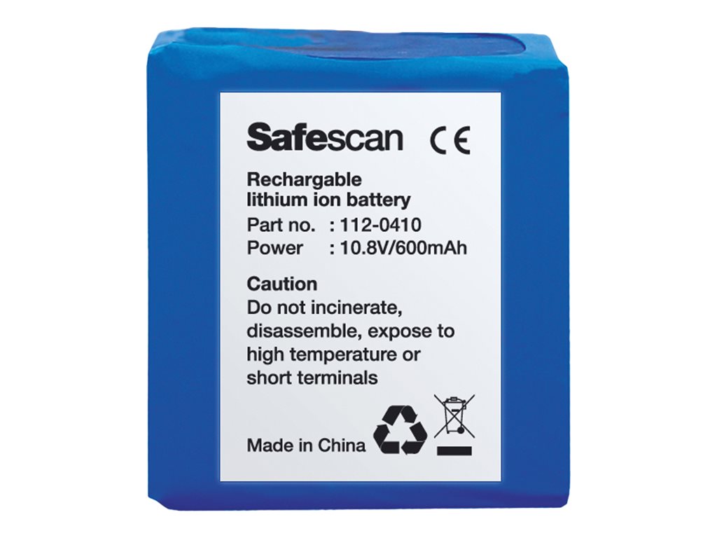 Safescan Akku für Geldscheinprüfgeräte LB105 LithiumIonen 600 mAh