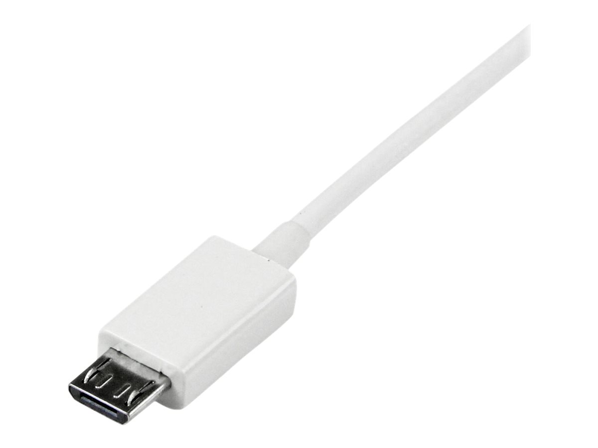 STARTECH.COM 2m White Micro USB Cable - A to Micro B