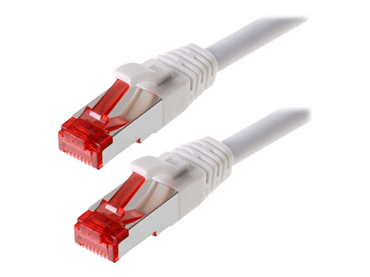 helos Patchkabel Cat 6 SFTP RJ45 weiß 7,5m AWG277 LSZH GHMT
