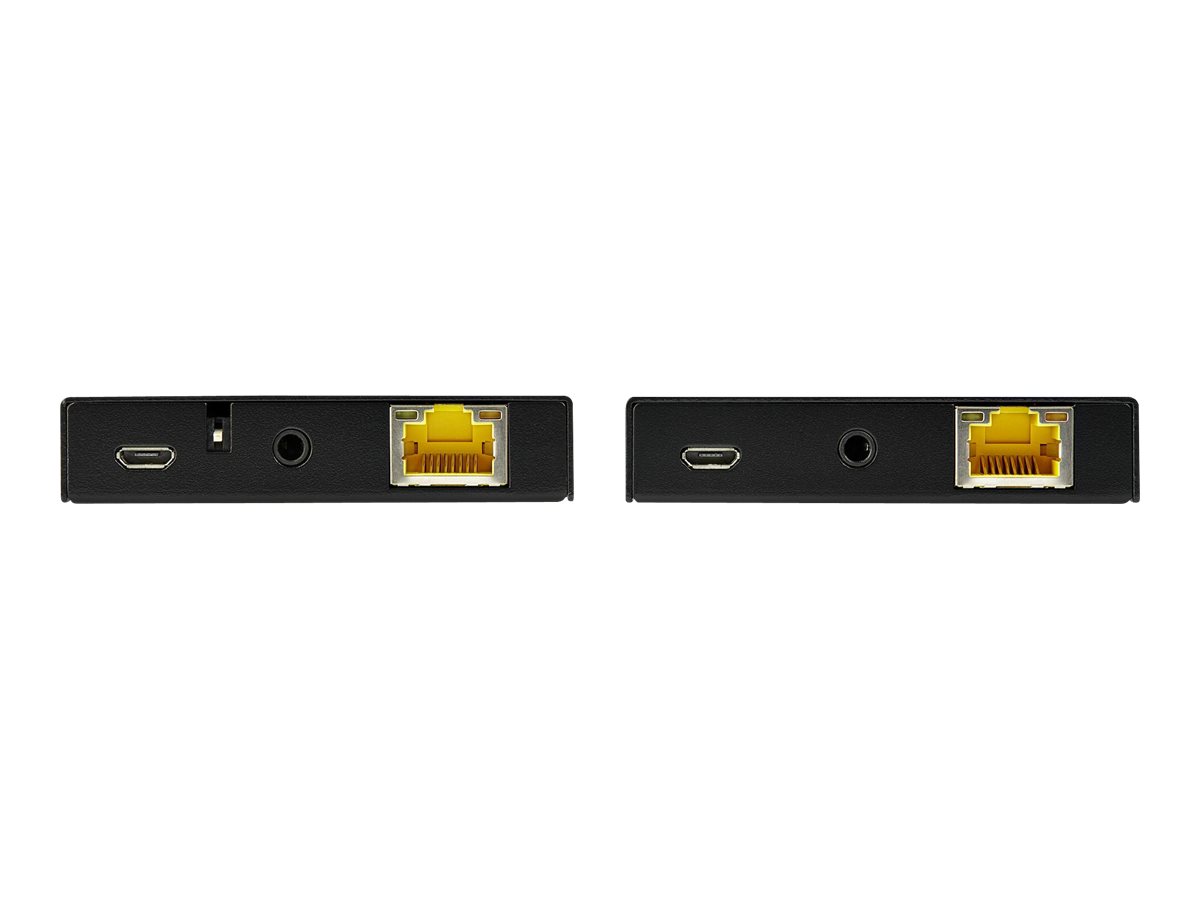 STARTECH.COM HDMI over CAT6 Extender Kit - 4K 60Hz - HDMI Balun Kit - Signal up to 165ft / 50m - HDR - 4:4:4 - 7.1 Audio Support
