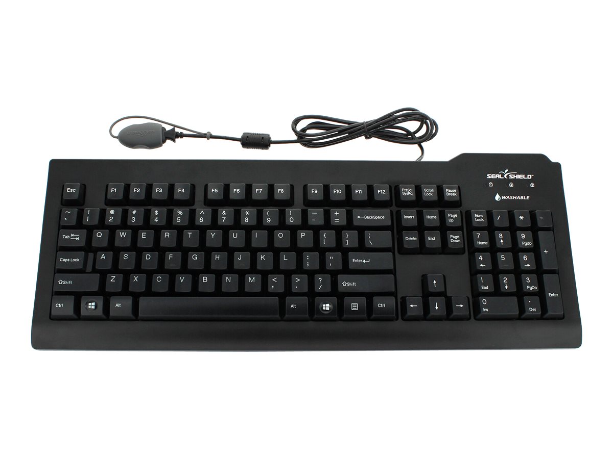 SEAL SHIELD Silver Seal Tastatur USB black SSKSV208DE SEAL SHIELD Silver Seal Tastatur USB black SSKSV208DE