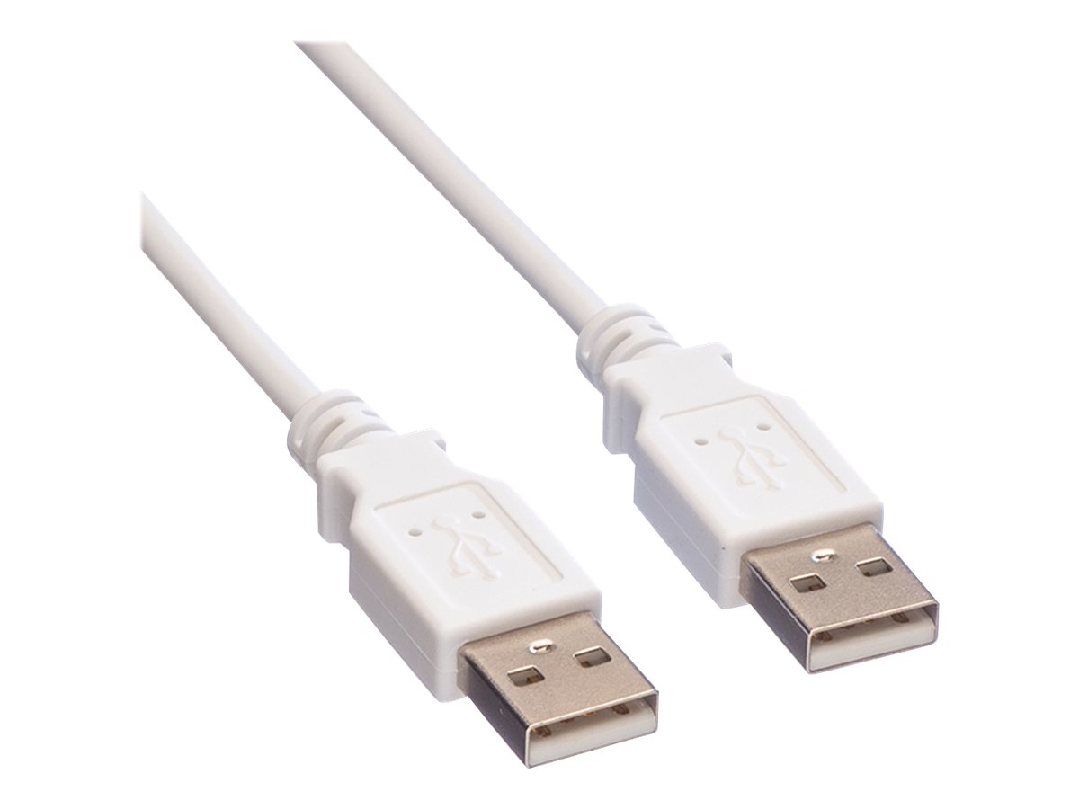 SCMP USB Anschlusskabel 2.0 grau VALUE Typ A-A 0,8m