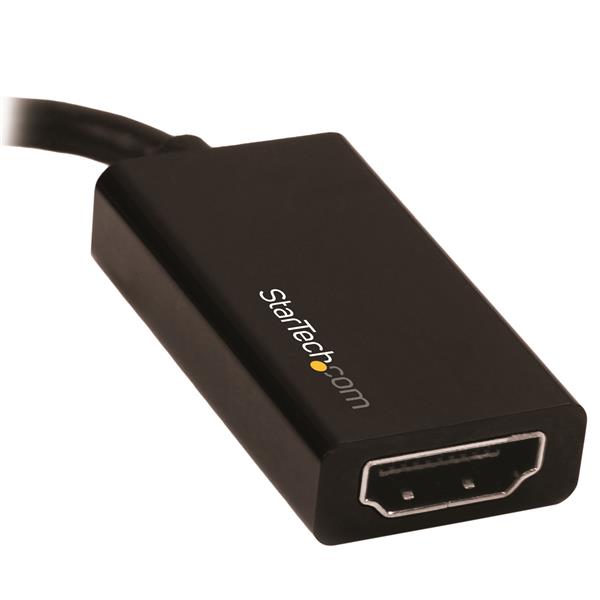 STARTECHCOM Mini DisplayPort to HDMI Adapter 4K mDP to HDMI Converter UHD 4K 60Hz