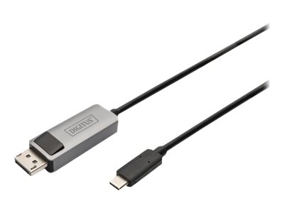DIGITUS USB Typ C auf DisplayPort Bidirektional Adapterkabel