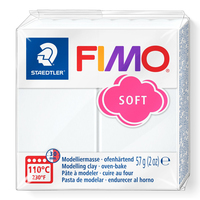 STAEDTLER Modelliermasse FIMO soft weiß