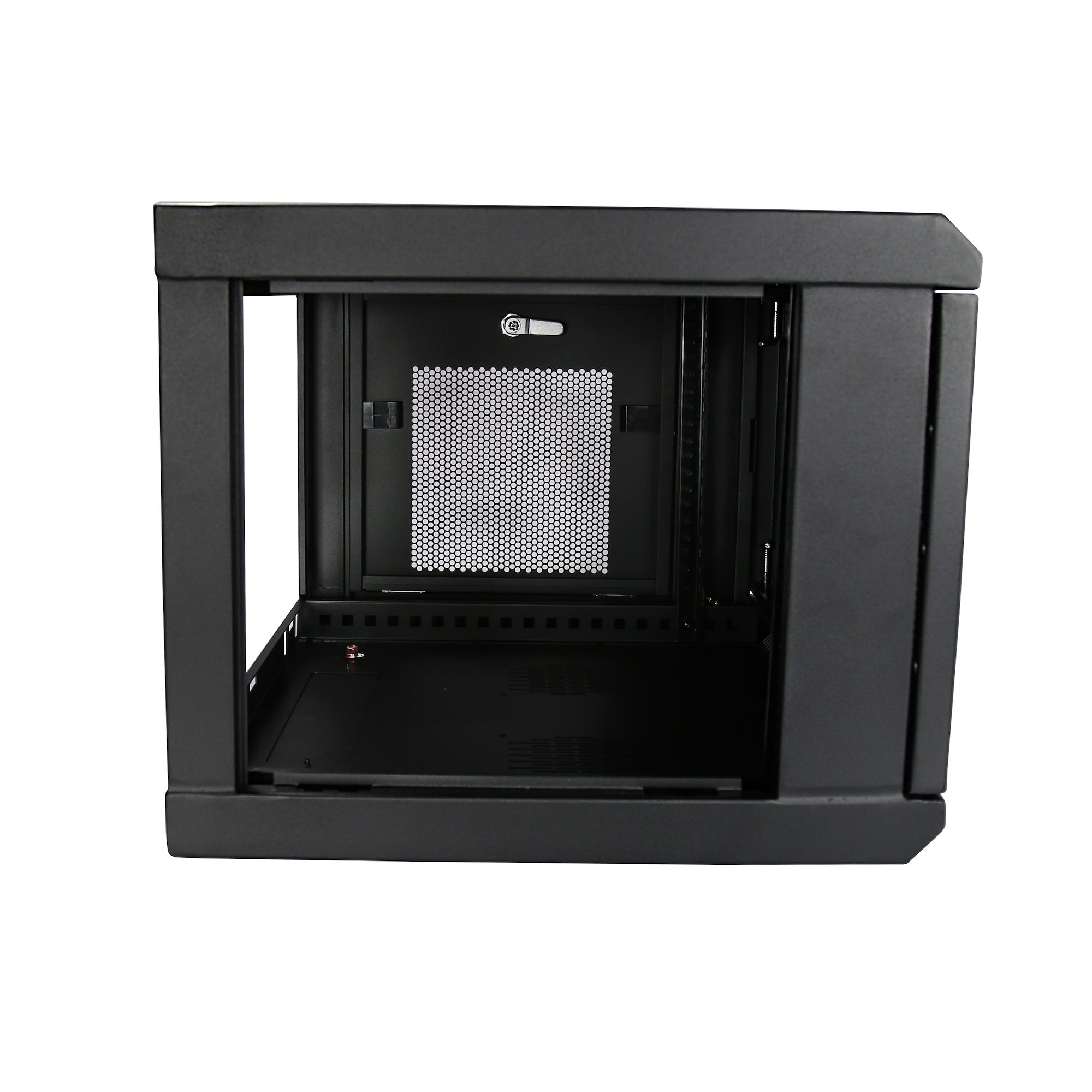 STARTECHCOM 6HE wandmontage Server Rack bis zu 43cm tief Gehäuse mit Scharnier Netzwerkschrank Server Schrank