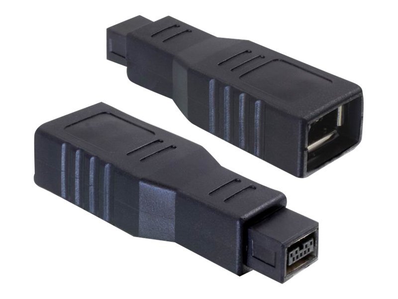 Delock Adapter FireWire 9 pin Stecker > 6 pin Buchse Delock Adapter FireWire 9 pin Stecker > 6 pin Buchse