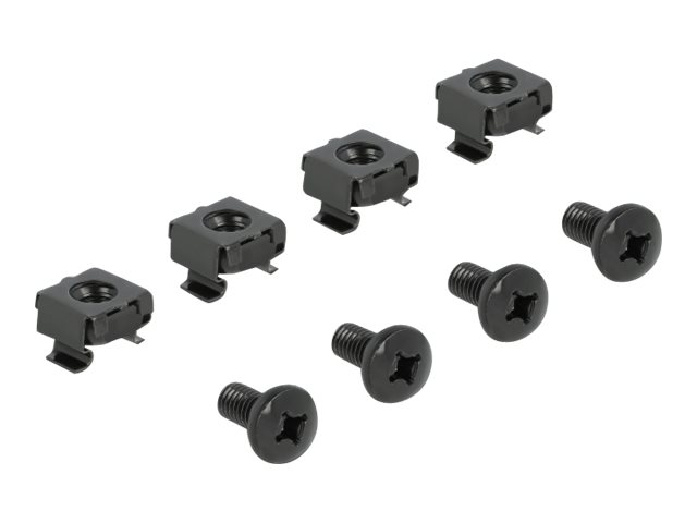 19 Netzwerkschrank Blindabdeckung 1 HE schwarz