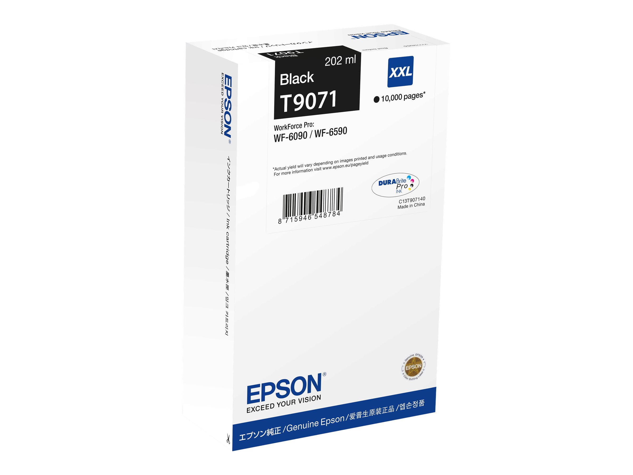 C13T90714N EPSON WF Tinte black HC C13T90714N EPSON WF Tinte black HC