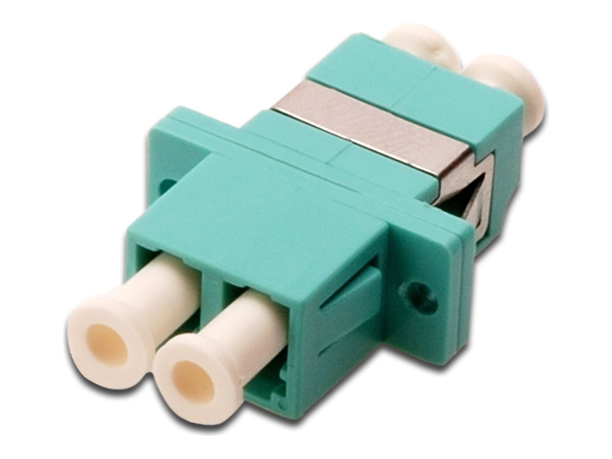Digitus LWL Kupplung LC->LC Duplex OM3 Aqua