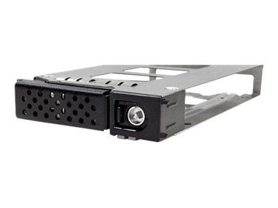 JOUJYE JJ-N-49SS-T Backplane fuer 4 x 6,4 cm 2.5Zoll SATA/SAS HDD/SSD bis zu 12Gbps Aluminium Gehaeuse schwarz inkl. 2 x 4cm Luefter