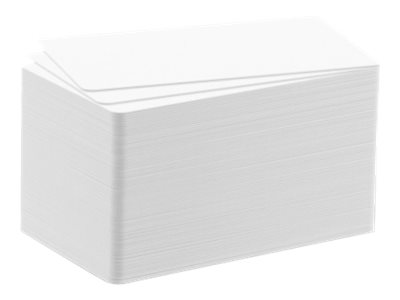100 DURABLE DURACARD dÃ¼nn Blanko-Plastikkarten weiÃ