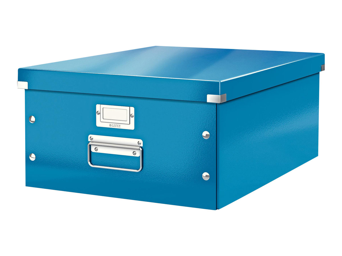 LEITZ Click & Store Aufbewahrungsbox 36,0 l blau 36,9 x 48,2 x 20,0 cm LEITZ Click & Store Aufbewahrungsbox 36,0 l blau 36,9 x 48,2 x 20,0 cm