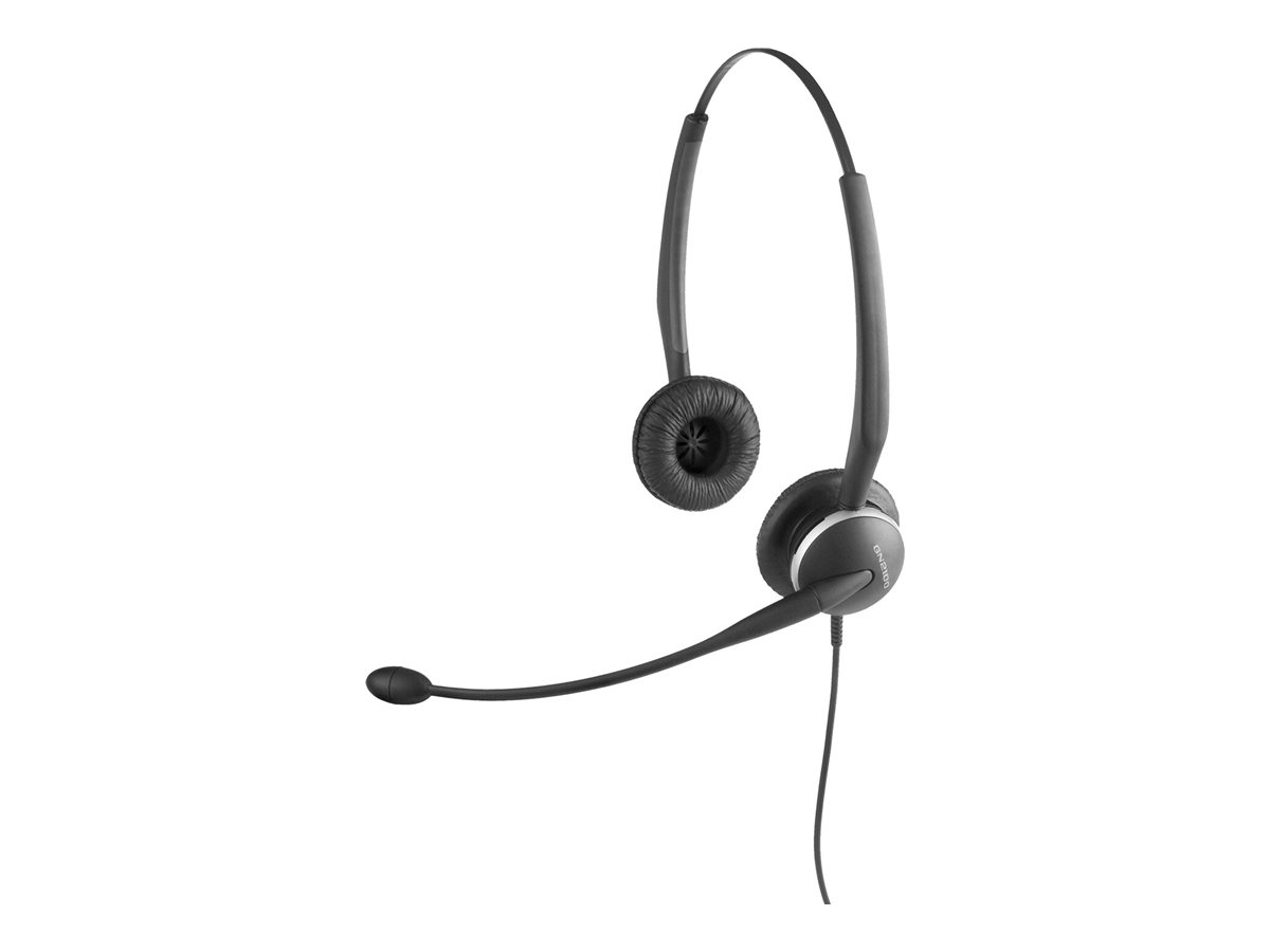 Jabra 2100 QD-Headset Duo Flex Boom Jabra 2100 QD-Headset Duo Flex Boom