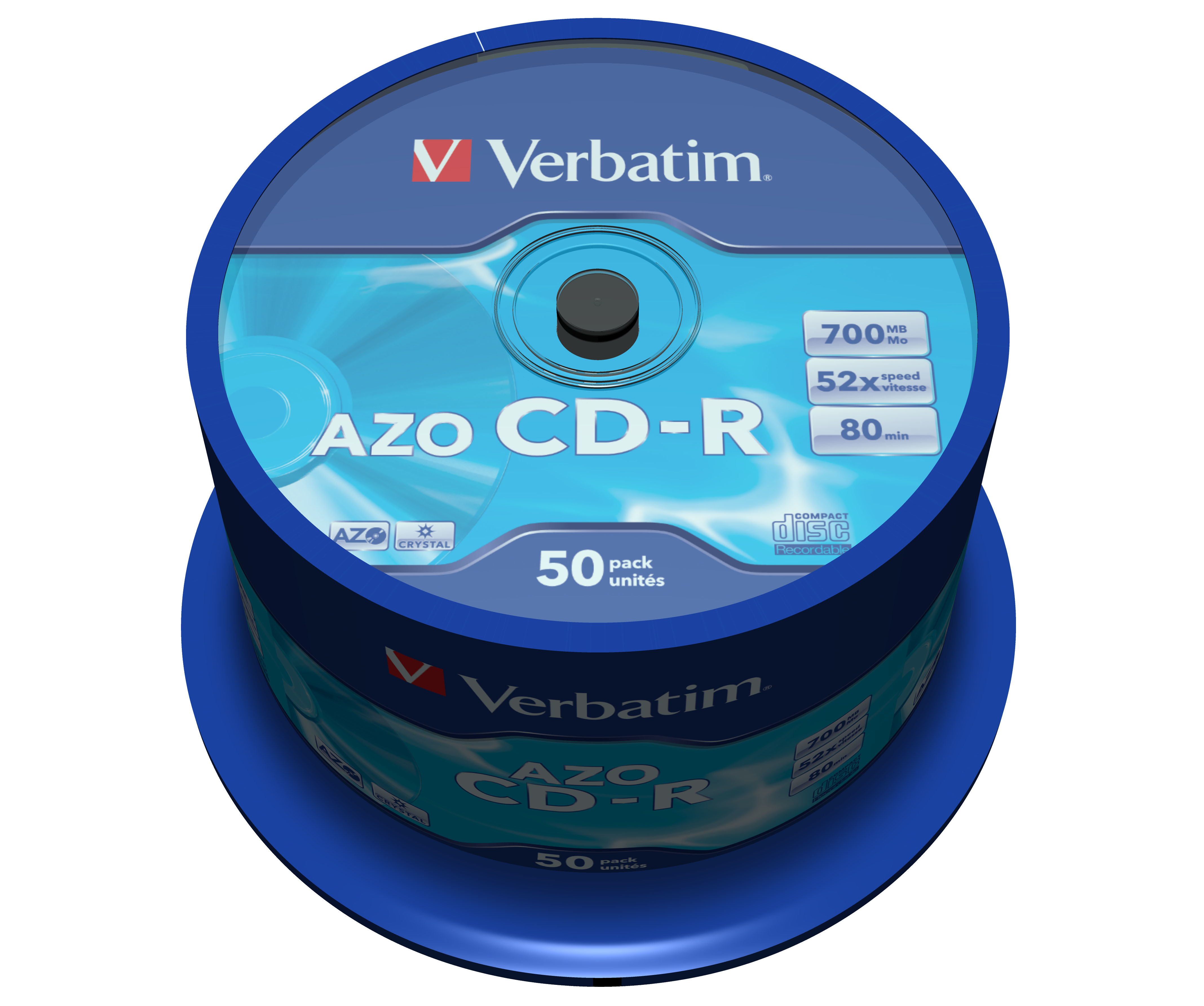 VERBATIM CDR80 700MB 52x (50) SP