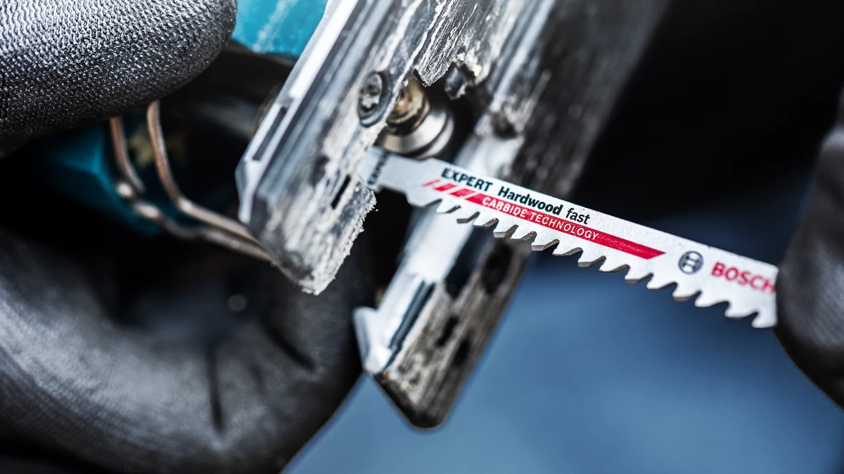 BOSCH EXPERT Hardwood Fast T 144 DHM Stichsaegeblaetter, 3 St