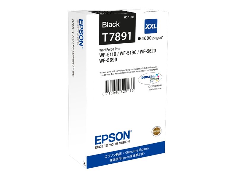 C13T789140 EPSON WF Tinte black EHC 4000 C13T789140 EPSON WF Tinte black EHC 4000