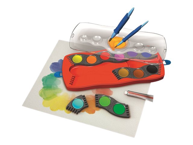 FABER-CASTELL CONNECTOR Wasserfarbkasten 12 Farben