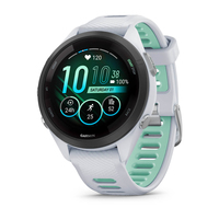 GARMIN Forerunner 265S Smartwatch steinweiß, mintgrün