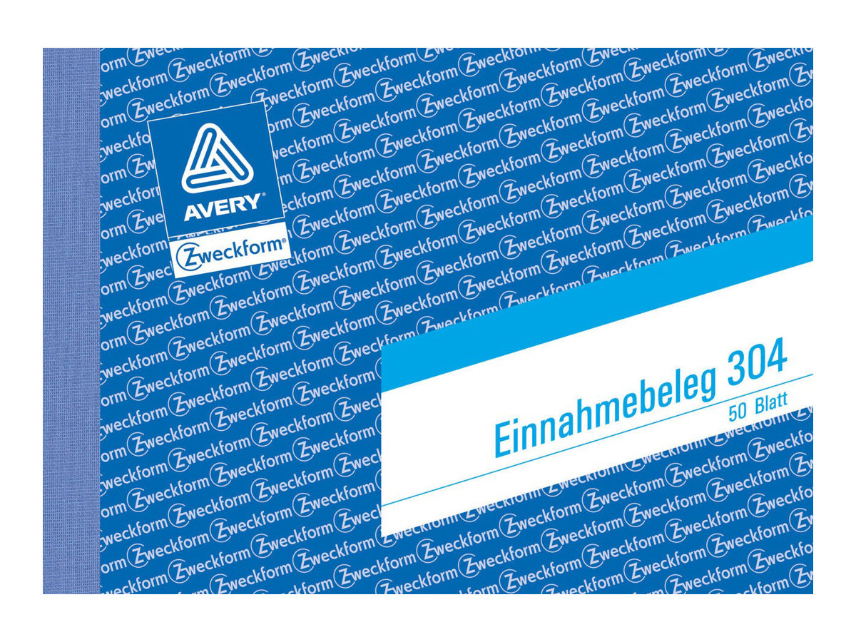 AVERY Zweckform Einnahmebeleg Formularbuch 304 AVERY Zweckform Einnahmebeleg Formularbuch 304